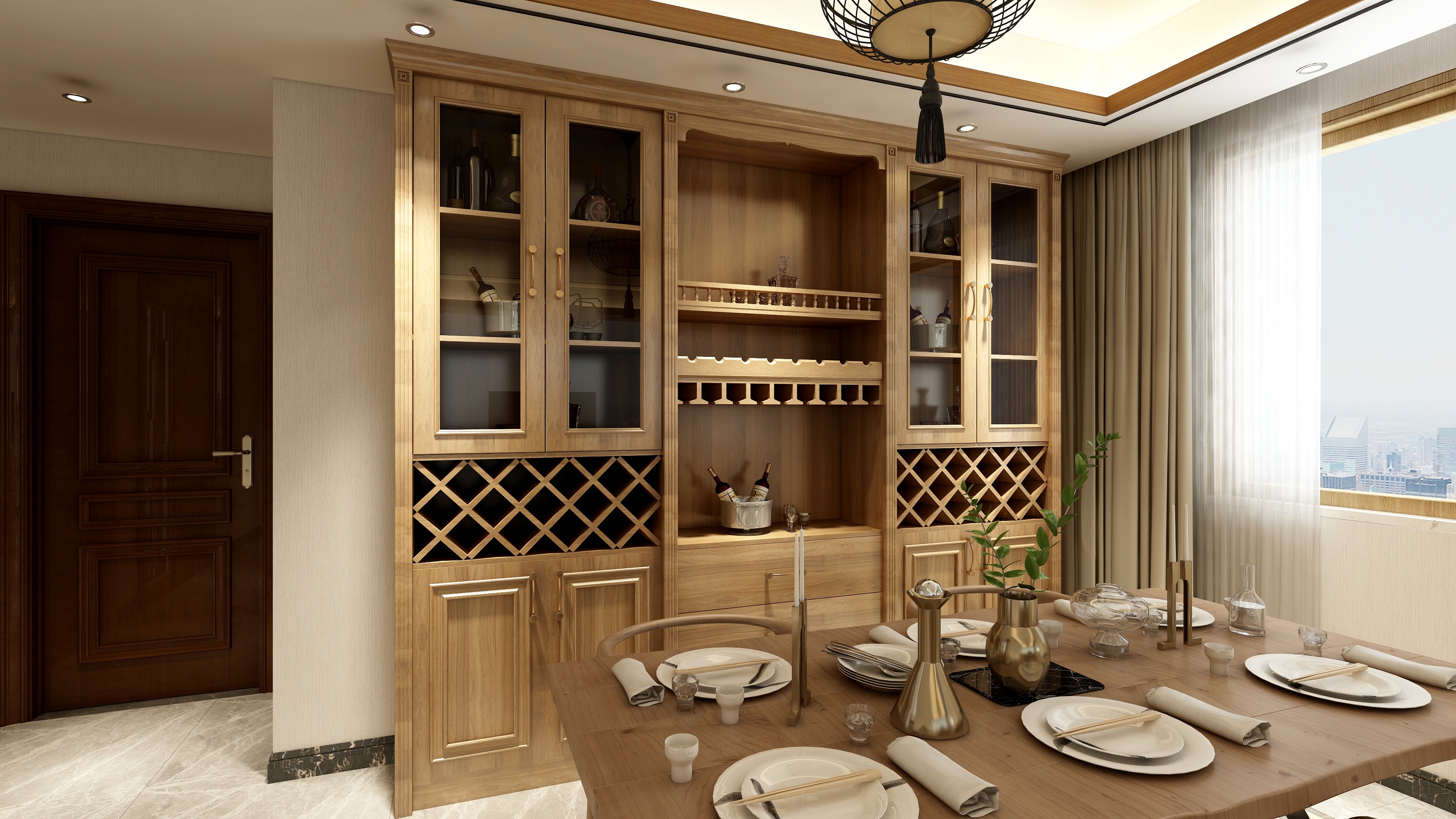 金利源丨高顏值實用收納強的酒柜設(shè)計！